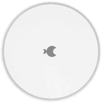 Беспроводное зарядное устройство moonfish, 15 Вт, soft-touch, белый