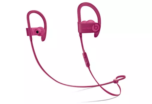 Беспроводные наушники Powerbeats3 из коллекции Neighborhood «бордовая вишня»