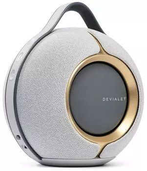 Акустика портативная Devialet Mania Opra de Paris, светло-серый/золото