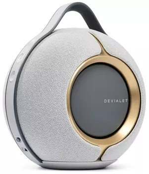 Акустика портативная Devialet Mania Opra de Paris, светло-серый/золото