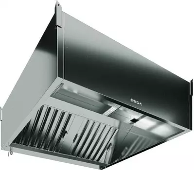 Зонт вытяжной пристенный Restoinox ЗВПКП-11/10 с подсветкой