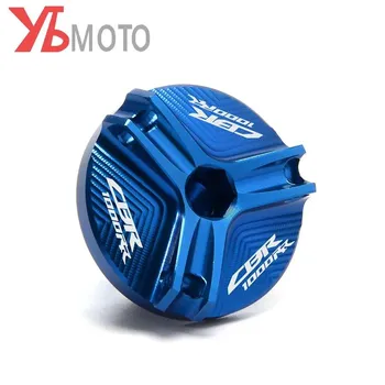 ЛОГОТИП CBR600RR/CBR1000RR Мотоциклетная крышка заливной горловины моторного масла для Honda CBR 600RR CBR 1000 RR 2002-2022 CBR600RR black