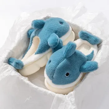 Тапочки Cixi Plush Cotton — теплая, нескользящая домашняя обувь для мужчин и женщин, идеально подходит для осени и зимы. Hengji 8801, 38-39 зелёный