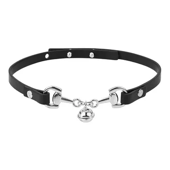 Ожерелье с шейным ободом, легкая роскошная ниша, воротник-колокольчик, женский шейный ремешок, цепочка на ключицу, модный и персонализированный универсальный аксессуар 40cm