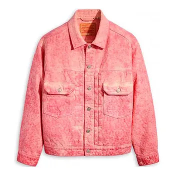 Куртка x levi's dyed jacquard jacket 'pink' Stussy, розовый
