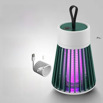 Перезаряжаемая USB портативная лампа от комаров для дома и улицы Straight серый