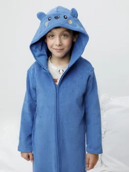 Халат для мальчиков CROCKID, К 5801, цвет - синий