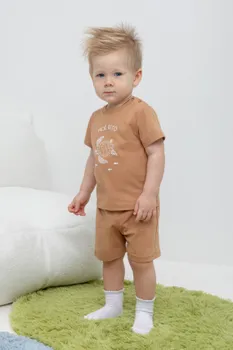 Шорты для мальчика для мальчиков CROCKID, КР 400658, цвет - коричневый