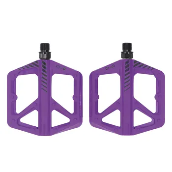 1 Pair Cycle Pedal Nylon Fiber Enlarged Anti Slip Reduce Friction Flat Pedal Platform Pedal for