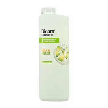 Гель для душа DICORA URBAN FIT Молоко и дыня 750 мл