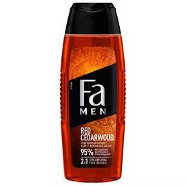 Гель для душа FA MEN RED CEDARWOOD 2 в 1 с ароматом кедра и винтажного виски 250 мл