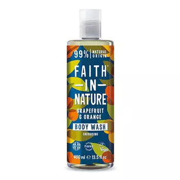Гель для душа FAITH IN NATURE с экстрактом грейпфрута и апельсина 400 мл