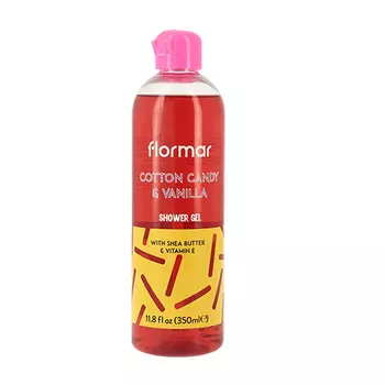 Гель для душа FLORMAR Сладкая вата и ваниль 350 мл