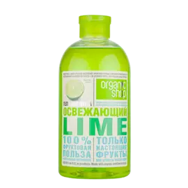Гель для душа ORGANIC SHOP LIME 500 мл