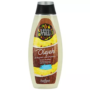 Гель для душа TUTTI FRUTTI Ананас и кокос 425 мл