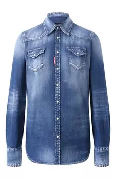 Джинсовая рубашка Dsquared2