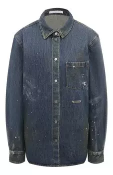 Джинсовая рубашка Helmut Lang