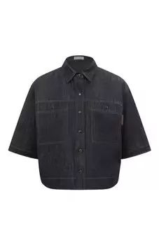 Джинсовая рубашка Brunello Cucinelli