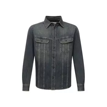 Джинсовая рубашка Saint Laurent