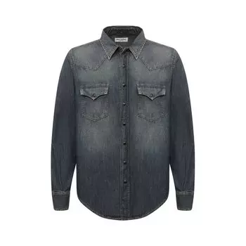 Джинсовая рубашка Saint Laurent