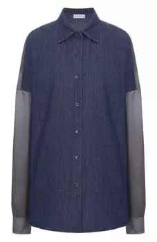 Джинсовая рубашка Dries Van Noten