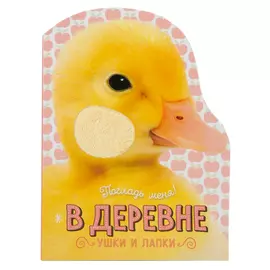 Книга Лабиринт Пресс Погладь меня! Ушки и лапки. В деревне