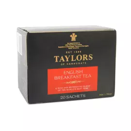 Чай черный Taylors of Harrogate "Английский завтрак" 20*2.5 г