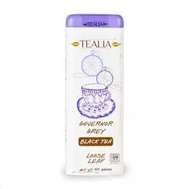 Чай черный "TeaLia" "Gover Grey" листовой, 100гр, ж/б, Шри-Ланка