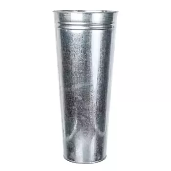 Ваза Металл D 21 см x H 50 см Серый