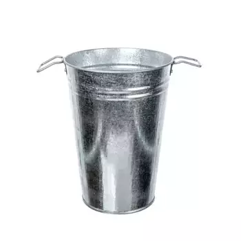 Ваза С ручками Металл D 21 см x H 30 см Серый