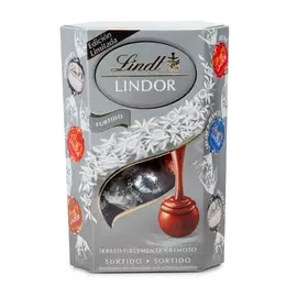 Ассорти шоколадных конфет "Серебряный корнет" Lindt 200 г, Италия