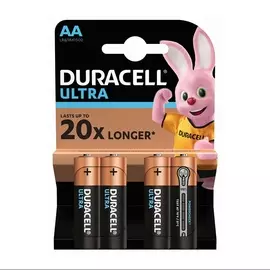Батарейка UltraPower AA/LR6, Duracell, 4 шт., Бельгия