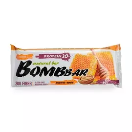 Батончик протеиновый Bombbar Грецкий орех с мёдом 60 г Россия