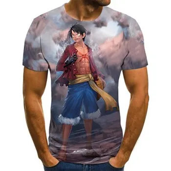 Футболка One Piece Roronoa Zoro с рисунком аниме-мультфильма в стиле аниме 3D 3D Harajuku для пар, мужчин, женщин, взрослых, Back To School 3D Print S