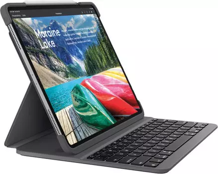 Чехол-клавиатура Slim Folio для iPad Pro 12.9" (2020), графит