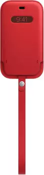 Чехол-конверт Apple MagSafe для iPhone 12 mini, кожа, (PRODUCT)RED