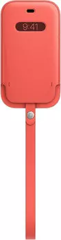 Чехол-конверт Apple MagSafe для iPhone 12 mini, кожа, «розовый цитрус»