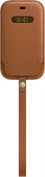 Чехол-конверт Apple MagSafe для iPhone 12 mini, кожа, золотисто-коричневый