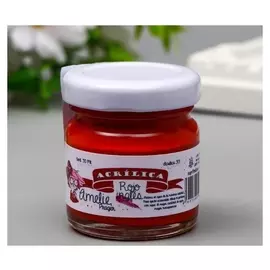 Акриловая краска Amelie красный английский, 30 мл