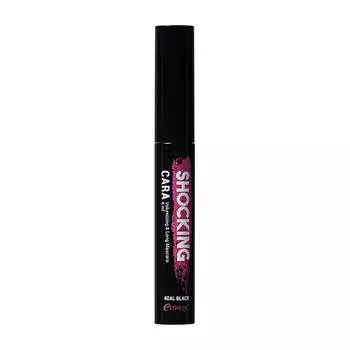 Тушь для ресниц Esthetic House Shocking Cara Volumizing &amp; Long Mascara Real Black