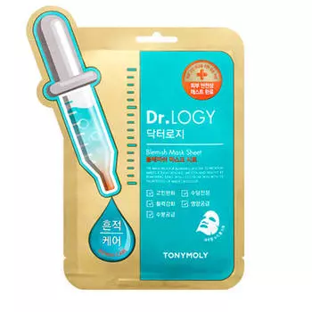 Тканевая маска Tony Moly Dr. Logy Blemish Mask Sheet