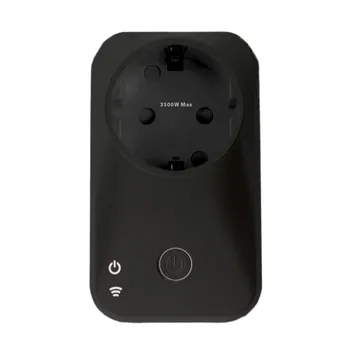 Умная розетка Elektrostandard Minimir Home (a054336) черная матовая с заземлением