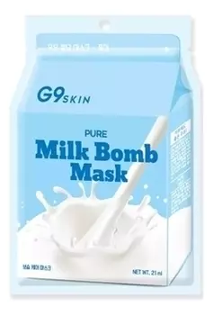 Тканевая маска для лица Pure Milk Bomb Mask 21мл (молоко)