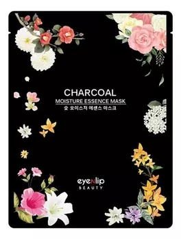 Тканевая маска для лица с древесным углем Charcoal Moisture Essence Mask 25мл