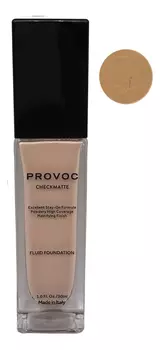 Тональная основа для лица CheckMatte Fluid Foundation Mattifying Finish 30мл: No22