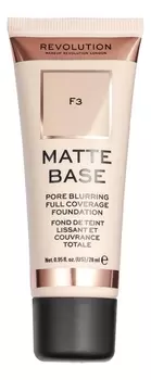 Тональная основа для лица Matte Base 28мл: F3