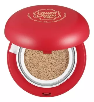 Тональное средство в кушоне Candy Glow Cushion SPF50+ PA++++ 14г: 1.0 Ivory-клубника