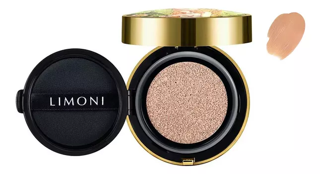 Тональный флюид-кушон для лица All Stay Cover Cushion Puppy Princess SPF35 PA++ 15г: 02 Medium