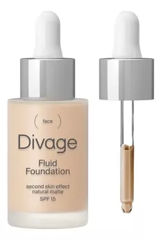 Тональный крем-флюид для лица Fluid Foundation SPF15 30мл: No 01