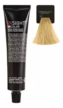 Тонер для волос с фитокератином Incolor Crema Hydra-Color 100мл: Gold